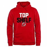 Men's New Jersey Devils Top Shelf Pullover Hoodie - Scarlet,baseball caps,new era cap wholesale,wholesale hats